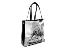 Shopper Tasche Junge mit Auto