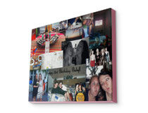 Fotocollage auf Leinwand