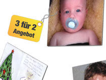 drei verschiedene Kühlschrankmagnete 