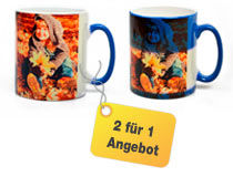 Foto Zaubertasse 2 für 1 Angebot
