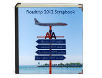 Scrapbook Album mit Fotos