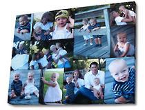 Leinwand mit Fotocollage