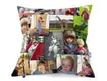 Kissen mit Fotocollage