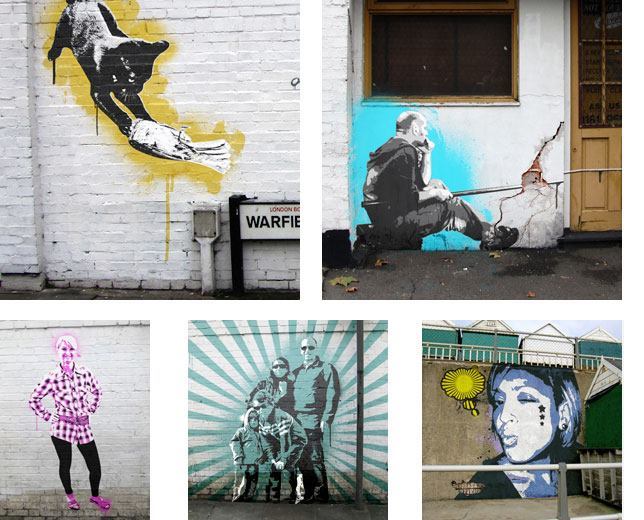 Pop Art Banksy Mann