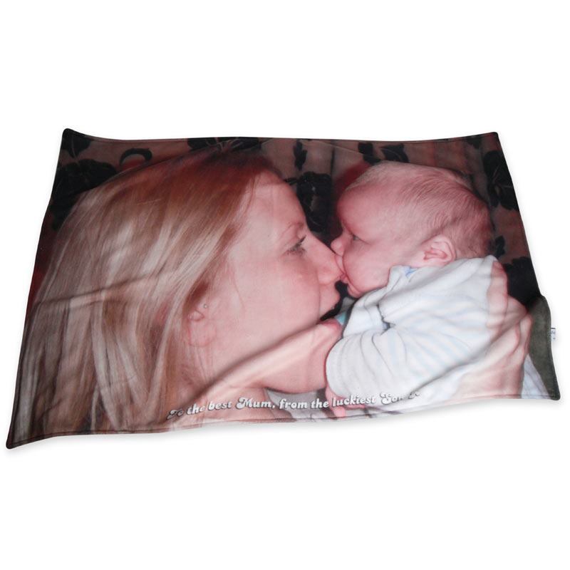 Fotodecke Mama mit Baby