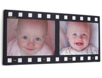 Filmstreifencollage Baby Taufgeschenke