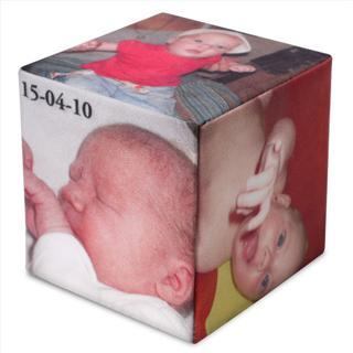 Fotowürfel Baby Taufgeschenke