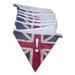 Wimpelkette Union Jack gefaltet