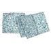 Schal mit Fotodruck blau design