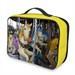 Foto Kühltasche schwarz mit Fingerfarben Motiv