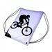 Origineller Turnbeutel mit Foto von BMX