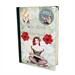 Notizbuch Frau s/w