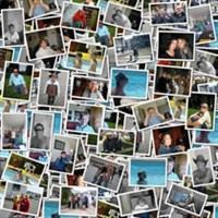 Fotocollage -zufallscollage