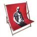 Doppel-Liegestuhl mit Pop Art