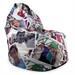 Sitzsack mit Fotocollage