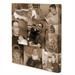 Leinwand Collage Papa und Kind