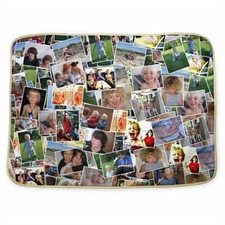 Baby Wickelunterlage mit Fotocollage