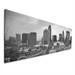 Foto Leinwand schwarz-weiss Skyline