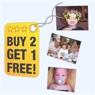 Fotosticker drei Sticker offer