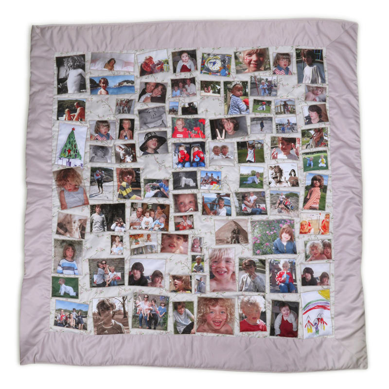 Foto Quilt mit einer großen Fotocollage