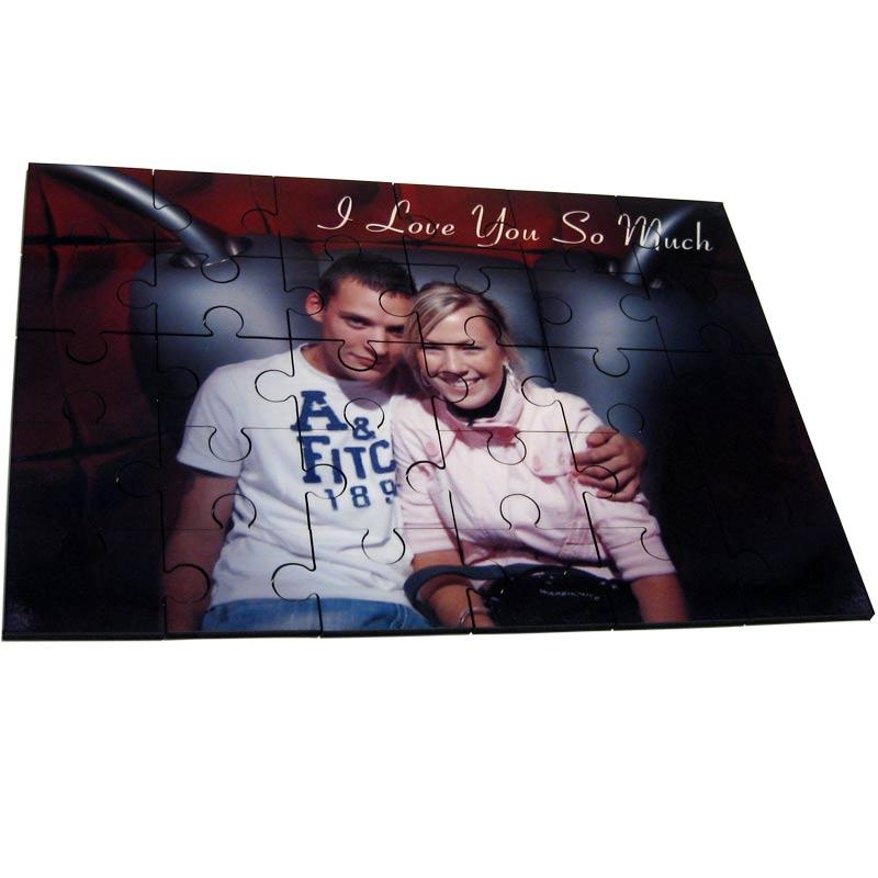 fotopuzzle paar Fotopuzzle mit dem Foto eines Paares