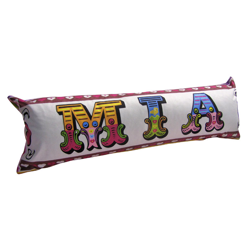 nackenrolle mia Nackenrolle mit Text Mia als Geschenk zum Namenstag