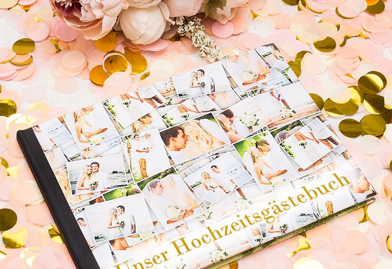 Gästebuch zur Hochzeit bedrucken