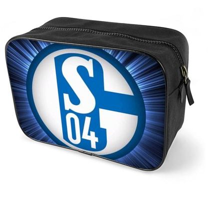  kulturbeutel für Männer mit Logo von Schalke 04