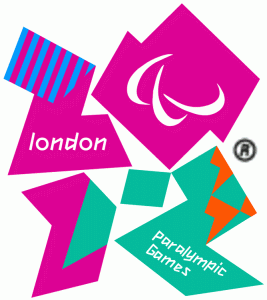 Logo Paralympische 2012 in London