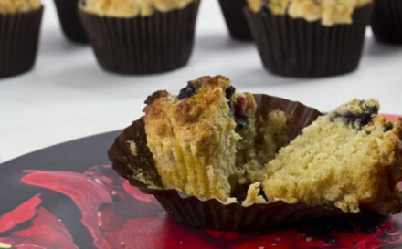 Blaubeermuffins vegan