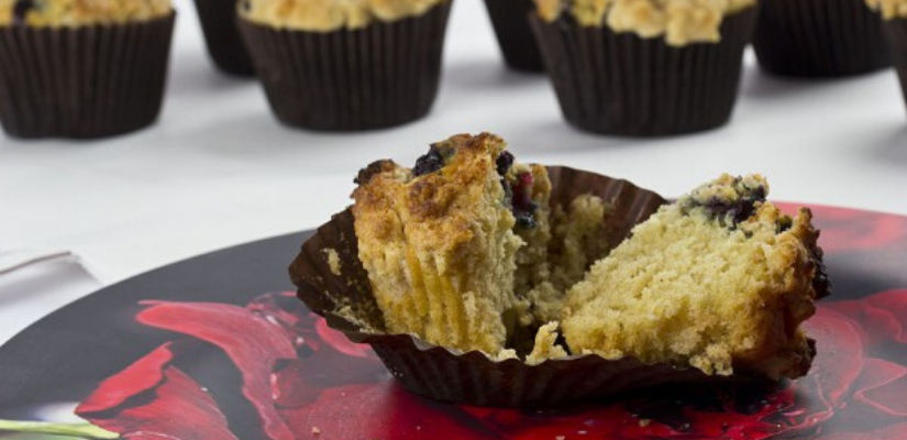 Blaubeermuffins vegan