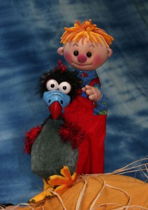 Augustin und Vogel Coco