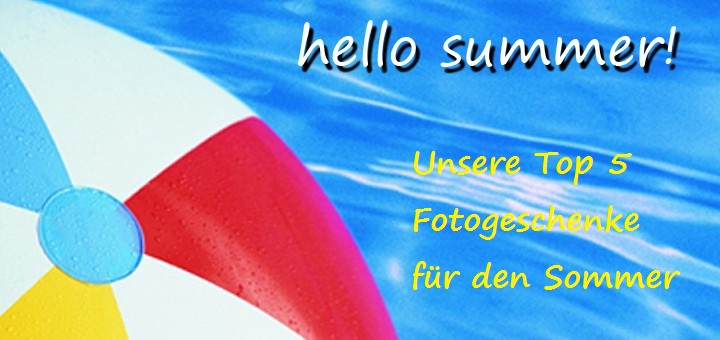 hello summer beliebte Fotogeschenke Banner