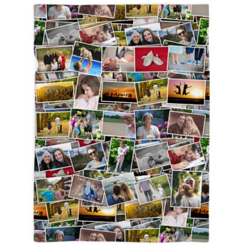 Verstreute Fotocollage selbst gestalten