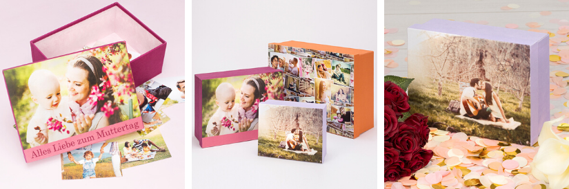 Personalisierte Fotobox mit Fotos