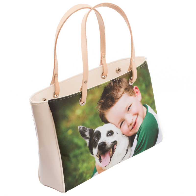 Handtasche mit Fotodruck