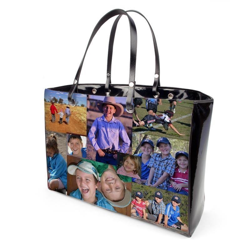 Foto Handtasche mit Fotos. Handtaschen persönlich gestalten
